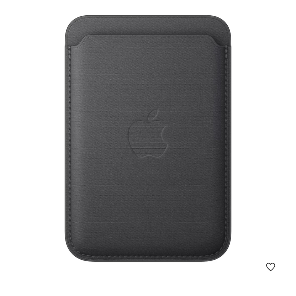 Apple iPhone Fine Woven Wallet with MagSafe - Black
